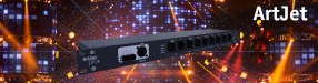 ArtJet - fiber optic DMX ArtNet converter