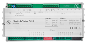 SwitchGate DIN - DMX relay switch