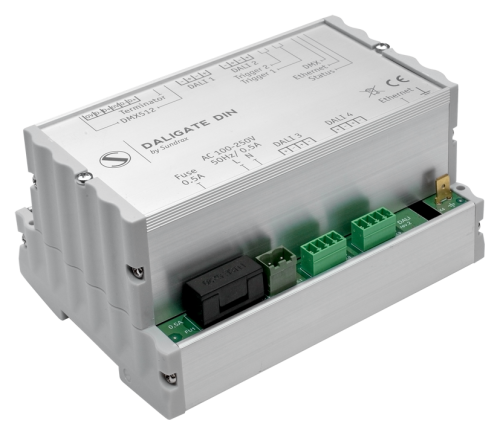 DALIGate DIN: DMX/ArtNet/DALI converter