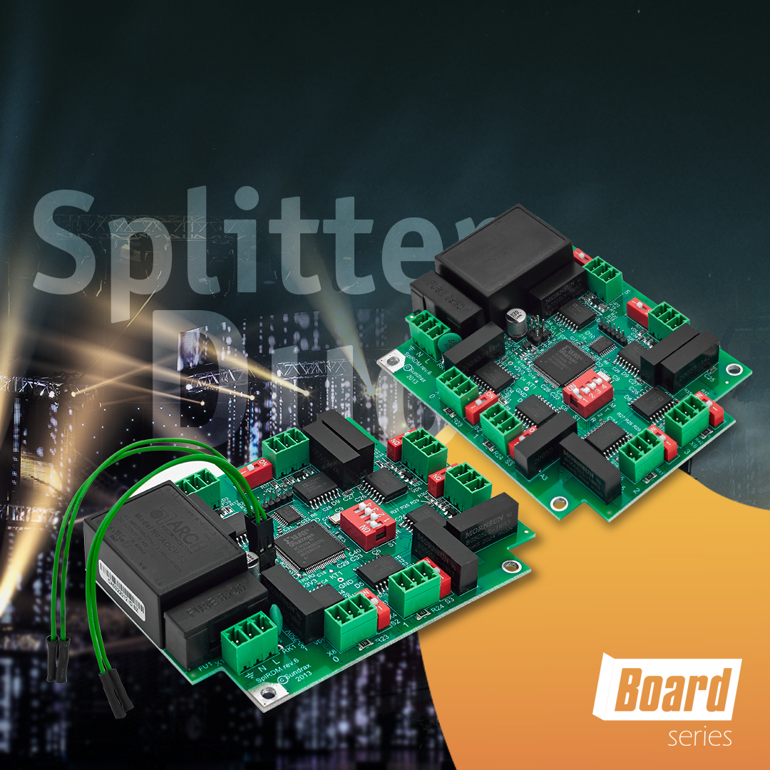 Splitter Duo Board OEM DMX splitter with 2 separate inputs